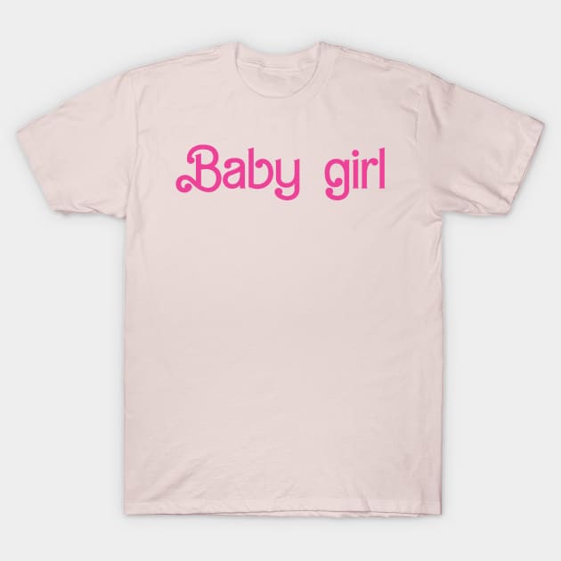 Baby Girl T-Shirt by Badgirlart